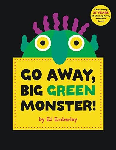 Cubierta de Go Away, Big Green Monster!: A Fun, Interactive Picture Book That Empowers Kids to Scare Their Halloween Fears Away
