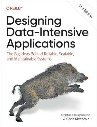 Cubierta de Designing Data-Intensive Applications: The Big Ideas Behind Reliable, Scalable, and Maintainable Systems