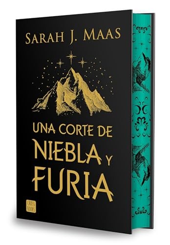 Cubierta de Una corte de niebla y furia. Edición especial: Una corte de rosas y espinas 2. Edición especial con cantos tintados (Ficción)
