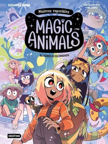 Cubierta de Magic Animals. Misiones especiales 2. El templo escondido