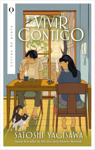 Cubierta de Vivir contigo: La nueva novela del autor de Mis días en la librería Morisaki (Plata)