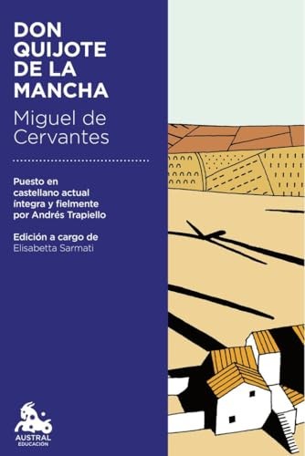 Cubierta de Don Quijote de la Mancha (Austral Educación)
