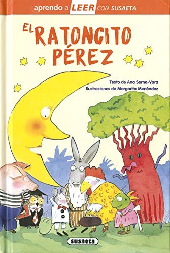 Cubierta de Susaeta - El ratoncito Pérez: Leer Con Susaeta - Nivel 0 (Aprendo a LEER con Susaeta - nivel 0)