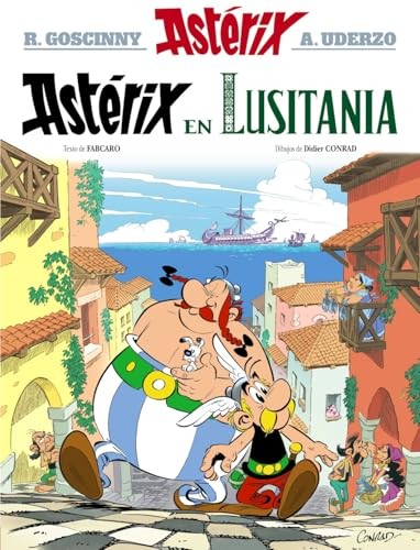 Cubierta de Astérix en Lusitania