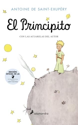 Cubierta de El Principito (edición original con las acuarelas del autor)