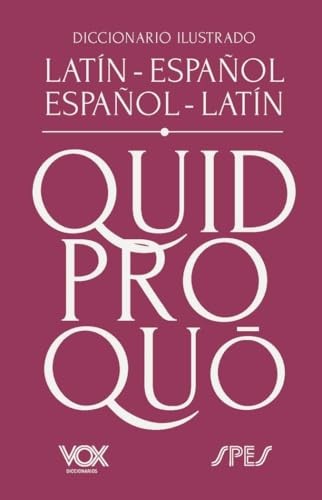 Cubierta de Diccionario ilustrado latín-español/ español-latín (VOX - Lenguas clásicas)