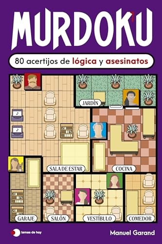 Cubierta de Murdoku: 80 acertijos de lógica y asesinatos: 80 acertijos de lógica y asesinatos (Voces de hoy)