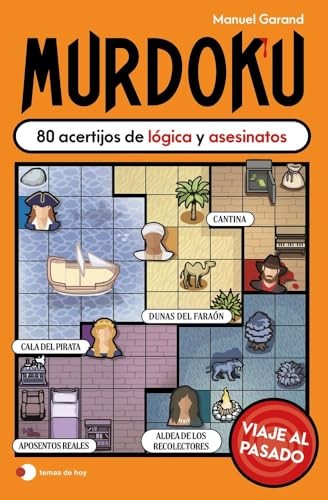 Cubierta de Murdoku: Viaje al pasado: 80 acertijos de lógica y asesinatos (Voces de hoy)
