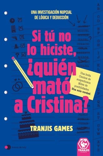 Cubierta de Si tú no lo hiciste, ¿quién mató a Cristina?: Una investigación nupcial de lógica y deducción (Voces de hoy)