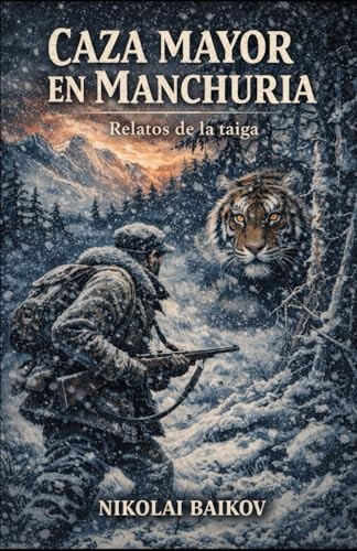 Cubierta de CAZA MAYOR EN MANCHURIA (Con notas): Relatos de la taiga